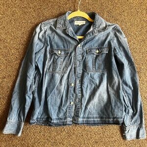 Jean Button Down Madewell Women’s S
